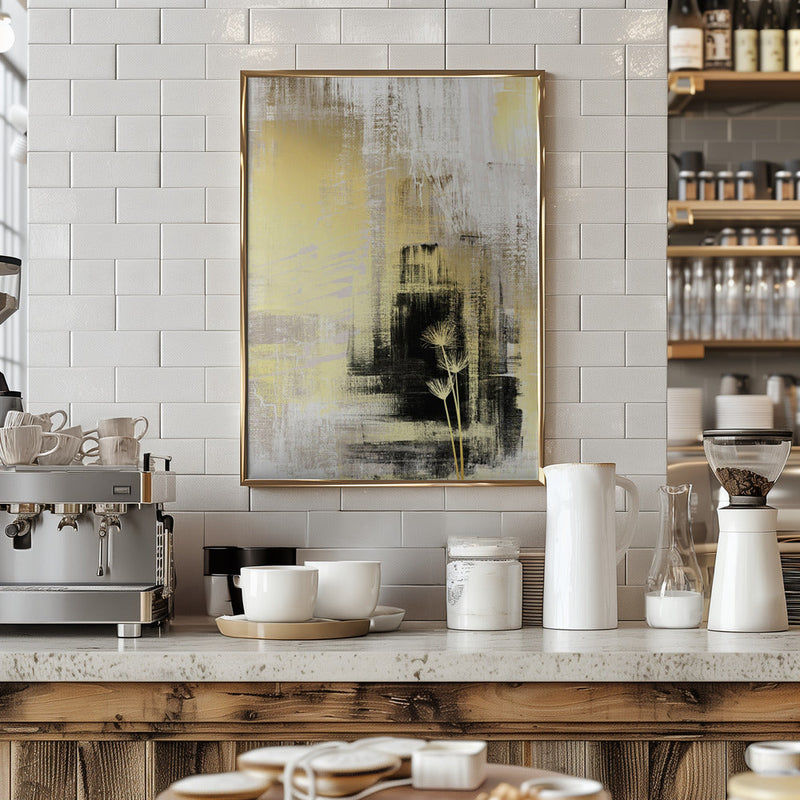 royal gold-3 - Stretched Canvas, Poster or Fine Art Print I Heart Wall Art