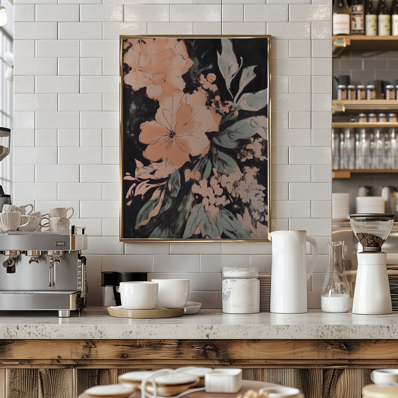 Wild Flowers No 2 - Stretched Canvas, Poster or Fine Art Print I Heart Wall Art