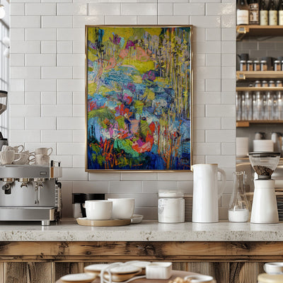 Vivid Nature Dance - Stretched Canvas, Poster or Fine Art Print I Heart Wall Art