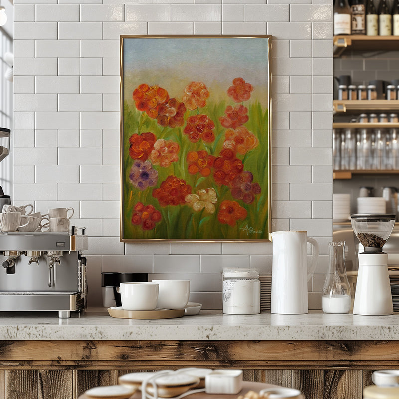 The Garden of Joy - Stretched Canvas, Poster or Fine Art Print I Heart Wall Art