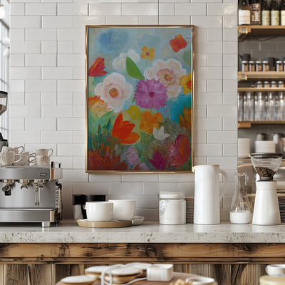 Splendid Welcome - Stretched Canvas, Poster or Fine Art Print I Heart Wall Art