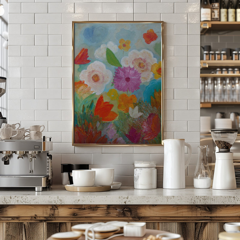 Splendid Welcome - Stretched Canvas, Poster or Fine Art Print I Heart Wall Art