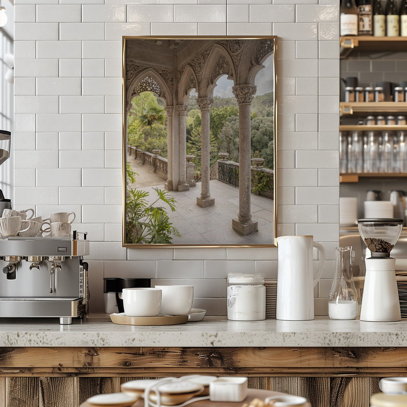 Sintra Arches - Stretched Canvas, Poster or Fine Art Print I Heart Wall Art