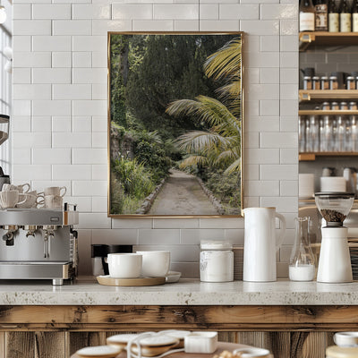 Tropical Walk - Stretched Canvas, Poster or Fine Art Print I Heart Wall Art