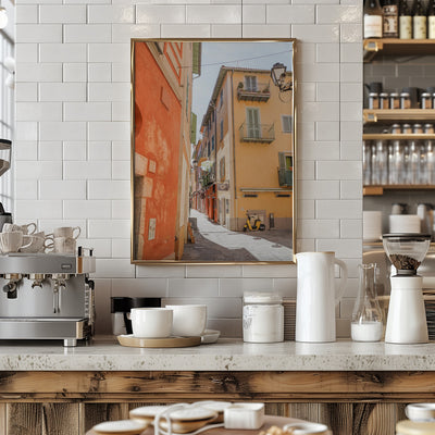 Colors of Menton - Stretched Canvas, Poster or Fine Art Print I Heart Wall Art