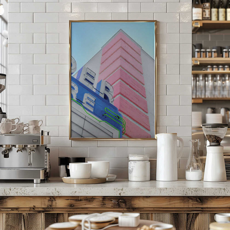 Boulder Theatre Marquee Sign - Stretched Canvas, Poster or Fine Art Print I Heart Wall Art