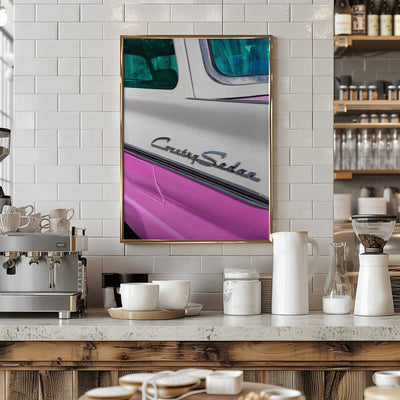 Country Sedan - Stretched Canvas, Poster or Fine Art Print I Heart Wall Art