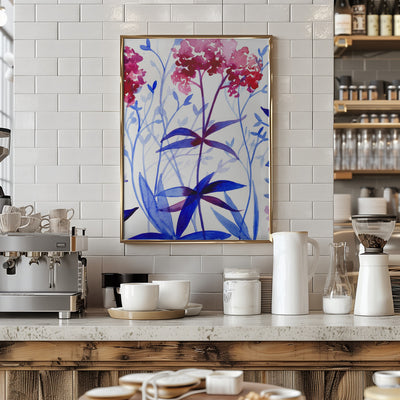 Garden By the Sea - Stretched Canvas, Poster or Fine Art Print I Heart Wall Art