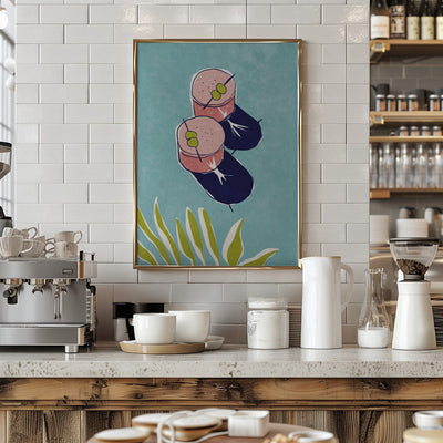 Drinks - Stretched Canvas, Poster or Fine Art Print I Heart Wall Art