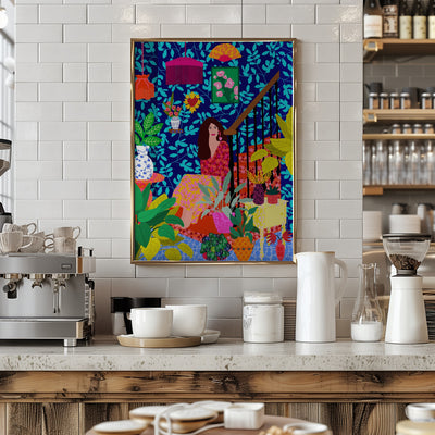 9933x14043 Din 75 - Stretched Canvas, Poster or Fine Art Print I Heart Wall Art