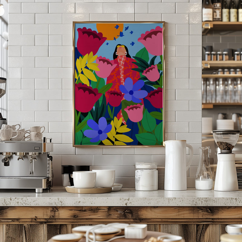 9933x14043 Din 70 - Stretched Canvas, Poster or Fine Art Print I Heart Wall Art