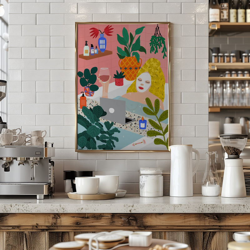 9933x14043 Din 98.png - Stretched Canvas, Poster or Fine Art Print I Heart Wall Art