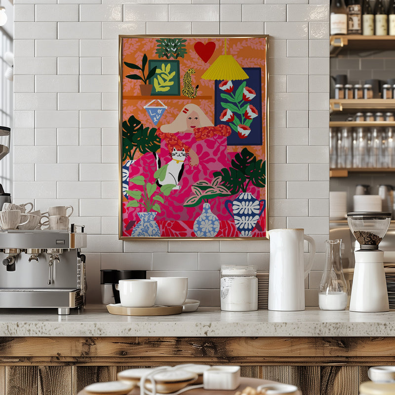 9933x14043 Din 66 - Stretched Canvas, Poster or Fine Art Print I Heart Wall Art