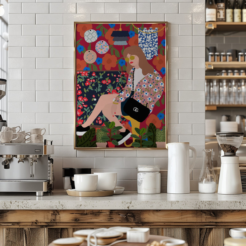 9933x14043 Din 7 - Stretched Canvas, Poster or Fine Art Print I Heart Wall Art