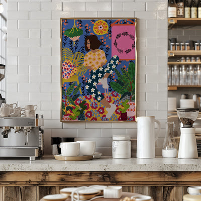 9933x14043 Din 6 - Stretched Canvas, Poster or Fine Art Print I Heart Wall Art