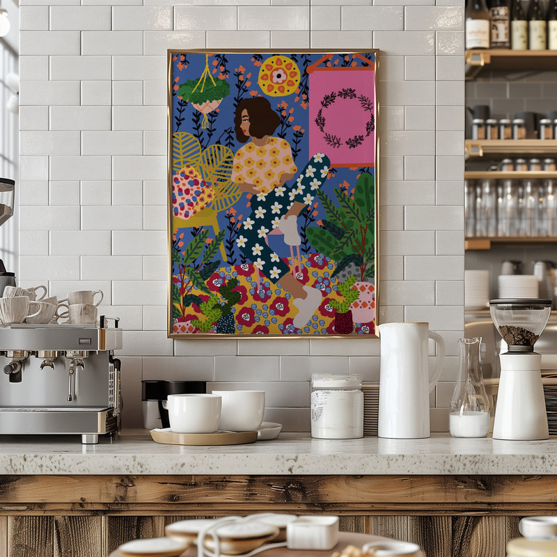 9933x14043 Din 6 - Stretched Canvas, Poster or Fine Art Print I Heart Wall Art