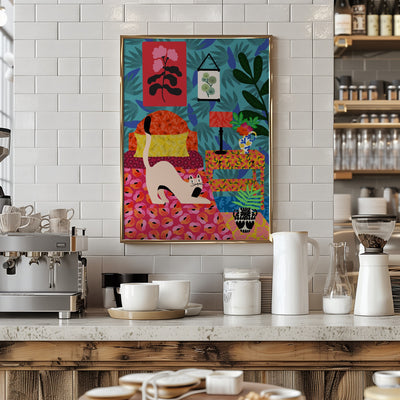 9933x14043 Din 109 - Stretched Canvas, Poster or Fine Art Print I Heart Wall Art