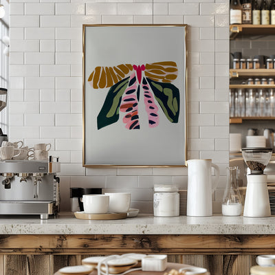 9933x14043 Din 140 Abstract Butterfly.png - Stretched Canvas, Poster or Fine Art Print I Heart Wall Art