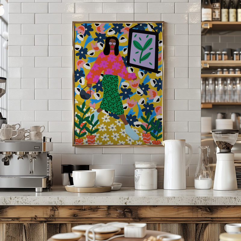 9933x14043 Din 25 - Stretched Canvas, Poster or Fine Art Print I Heart Wall Art