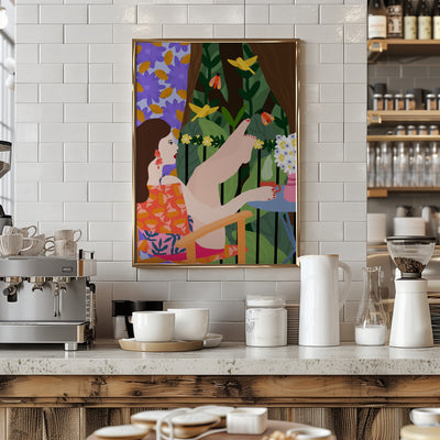 9933x14043 Din 18 - Stretched Canvas, Poster or Fine Art Print I Heart Wall Art