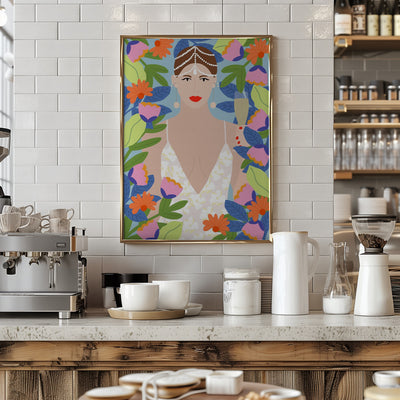 9933x14043 Din 40 - Stretched Canvas, Poster or Fine Art Print I Heart Wall Art