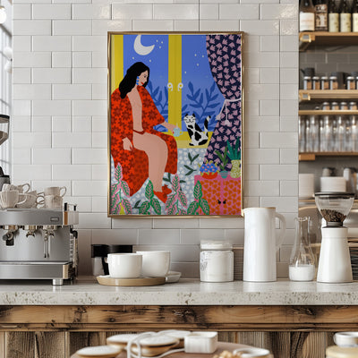 9933x14043 Din 54 - Stretched Canvas, Poster or Fine Art Print I Heart Wall Art