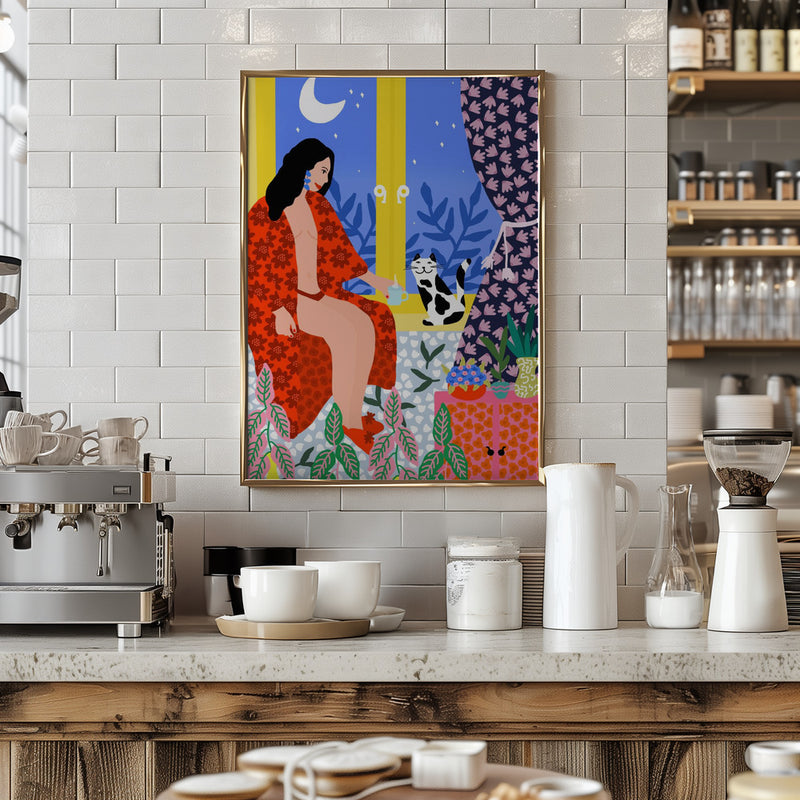 9933x14043 Din 54 - Stretched Canvas, Poster or Fine Art Print I Heart Wall Art