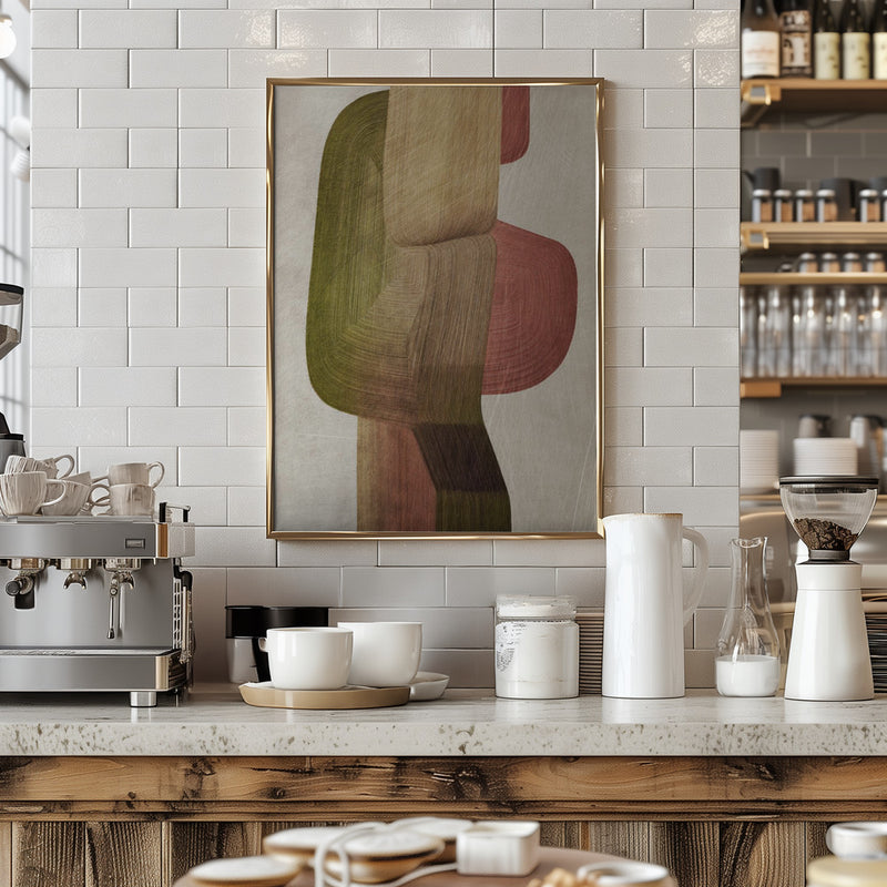 Metal Brushs nº3 - Stretched Canvas, Poster or Fine Art Print I Heart Wall Art