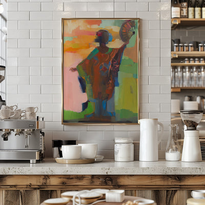 Kimono 3 - Stretched Canvas, Poster or Fine Art Print I Heart Wall Art