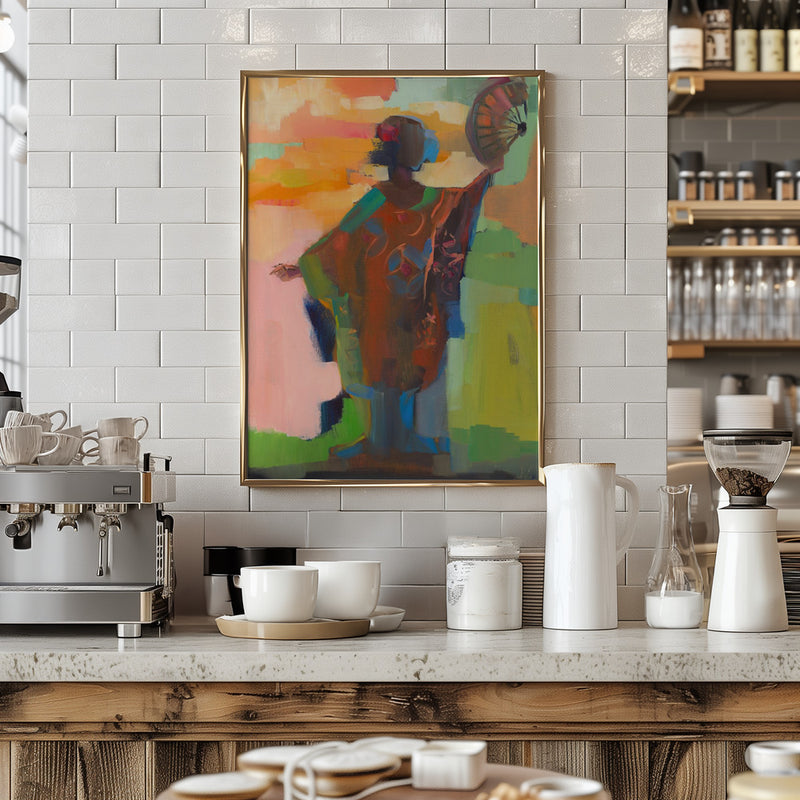 Kimono 3 - Stretched Canvas, Poster or Fine Art Print I Heart Wall Art