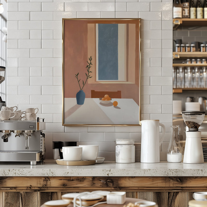 Serene Interior - Stretched Canvas, Poster or Fine Art Print I Heart Wall Art