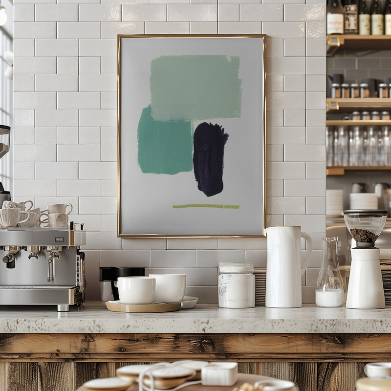 Color & Shape 2 - Stretched Canvas, Poster or Fine Art Print I Heart Wall Art