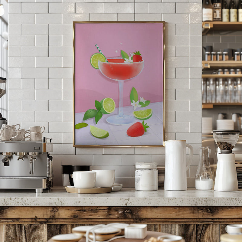 Daiquiri - Stretched Canvas, Poster or Fine Art Print I Heart Wall Art
