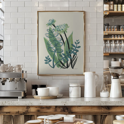 Foliage N.3 - Stretched Canvas, Poster or Fine Art Print I Heart Wall Art