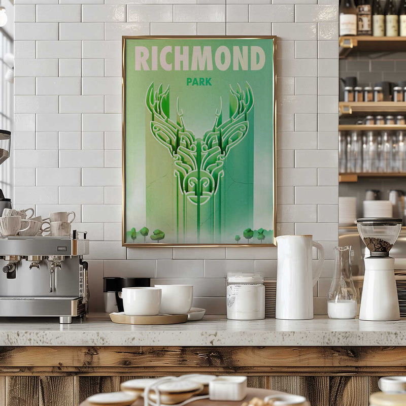 Richmond Park 7200x9600 - Stretched Canvas, Poster or Fine Art Print