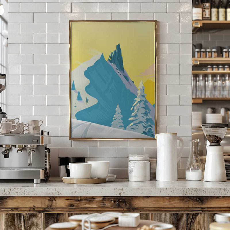 Virgin Powder - Stretched Canvas, Poster or Fine Art Print