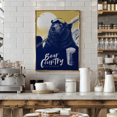 Bear Country 7200x9600 - Stretched Canvas, Poster or Fine Art Print