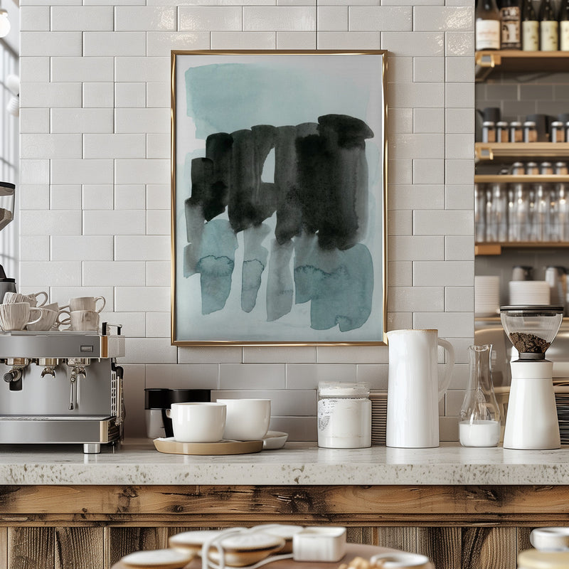 Static Movement - Stretched Canvas, Poster or Fine Art Print I Heart Wall Art