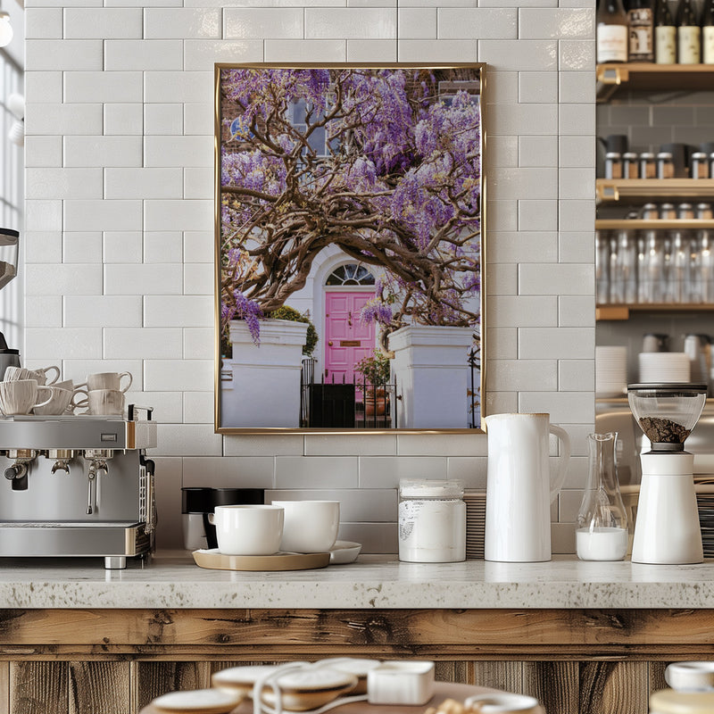 Wisteria Dreams - Stretched Canvas, Poster or Fine Art Print I Heart Wall Art