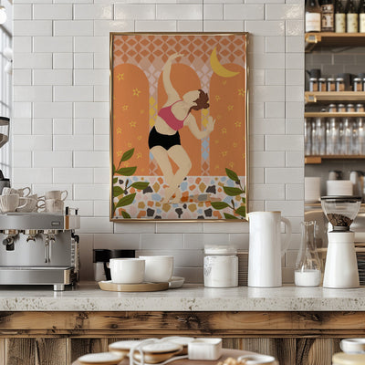 Moonlit Dance - Stretched Canvas, Poster or Fine Art Print I Heart Wall Art