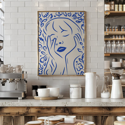 Gentle Flower Dream - Stretched Canvas, Poster or Fine Art Print I Heart Wall Art