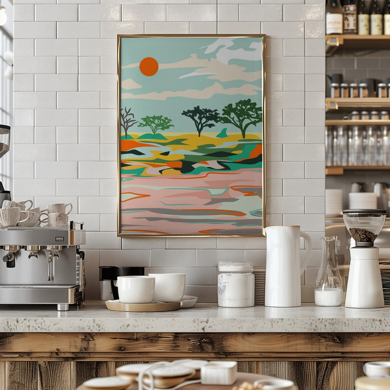 Echoes of the Sahara - Stretched Canvas, Poster or Fine Art Print I Heart Wall Art