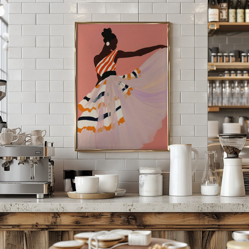 Dancingamitano1 - Stretched Canvas, Poster or Fine Art Print I Heart Wall Art