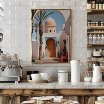 Bohemian Arches - Stretched Canvas, Poster or Fine Art Print I Heart Wall Art