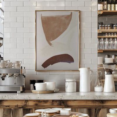 Geometric figure I - Stretched Canvas, Poster or Fine Art Print I Heart Wall Art