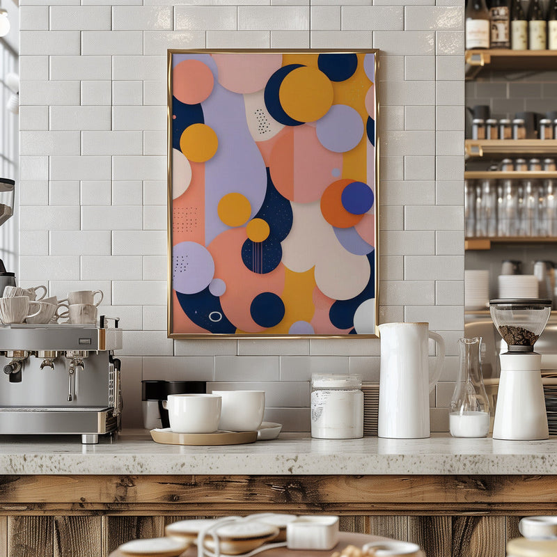 Color Sphere Fusion - Stretched Canvas, Poster or Fine Art Print I Heart Wall Art