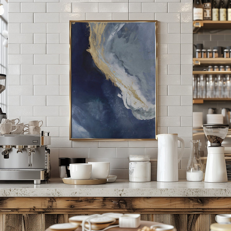 Golden Drift - Stretched Canvas, Poster or Fine Art Print I Heart Wall Art