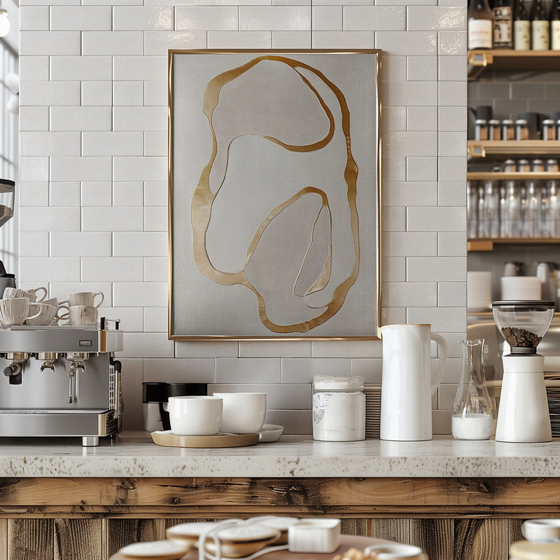 Golden Whispers - Stretched Canvas, Poster or Fine Art Print I Heart Wall Art