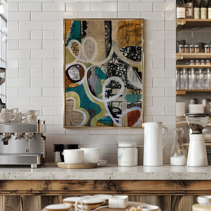 Long And Winding Road - Stretched Canvas, Poster or Fine Art Print I Heart Wall Art