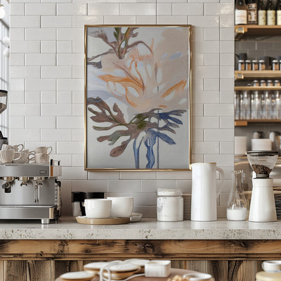 April flowers I - Stretched Canvas, Poster or Fine Art Print I Heart Wall Art